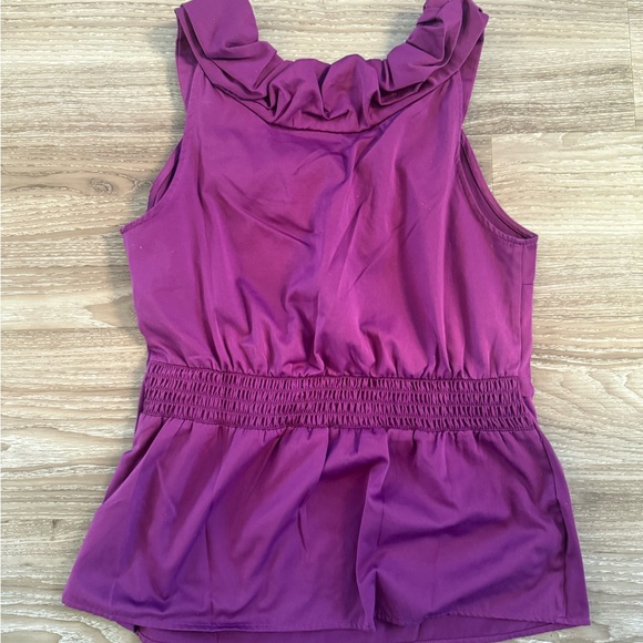 The Limited Violet Sleeveless Blouse - Picture 2 of 5